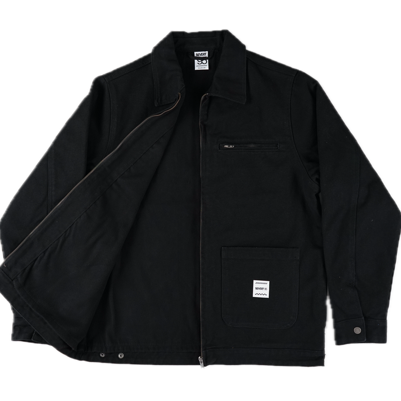 Revert 95 Classic Heavy Duty Work Jacket – canvas work jacket van heavy weight cotton duck canvas met blanket lining en padded sleeves