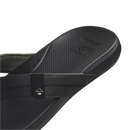 Reef Cushion Phantom 2.0 LE heren slipper in Black met full grain leather strap, padded jersey voering en anatomisch cushion rebound voetbed, verkrijgbaar bij Revert 95 Haarlem