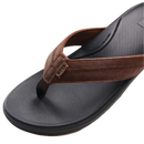 Reef Cushion Phantom 2.0 LE heren slipper in Brown/Black met full grain leather strap, padded jersey voering en anatomisch cushion rebound voetbed, verkrijgbaar bij Revert 95 Haarlem