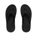 Reef Fanning heren slipper in All Black met synthetische nubuck upper, EVA voetbed met hiel airbag en ingebouwde flesopener in de rubberen zool, verkrijgbaar bij Revert 95 Haarlem