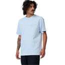 Santa Cruz Tonal Opus Dot Stripe T-Shirt in Fresh Blue, 100% organic cotton 235gsm heavyweight jersey loose fit tee met tonal Opus Dot Stripe print op chest en back in ton-sur-ton lichtblauwe Fresh Blue colorway, verkrijgbaar bij Revert 95 Haarlem