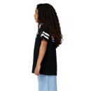 Santa Cruz Youth OGSC Sports T-Shirt in Black met SC monogram en witte mouwstrepen, verkrijgbaar bij Revert 95 Haarlem