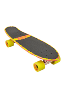 Globe Blazer Lazer Roo Cruiser 26 inch, Resin-7 hard rock maple mini diamond-tail cruiser complete met mellow concave kicktail 4.25 inch Tensor alloy trucks 62mm 78a Conical Cruiser wielen Globe ABEC-7 lagers en Lazer Roo kangoeroe artwork van Japanse artiest Hirotton, verkrijgbaar bij Revert 95 Haarlem