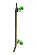 Globe Big Blazer Cruiserboard Good Times Roll, diamond tail cruiser met Resin-7 hard rock maple deck, Tensor alloy trucks en ingebouwde flesopener, neon graphic van Jamie Browne, 32 inch, verkrijgbaar bij Revert 95 Haarlem