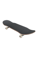 Globe Goodstock Complete Skateboard Black Camo, 8.5 inch Resin-7 Hard Rock Maple deck met full concave matte afwerking wood knock-out logo Tensor 6.0 trucks 52mm 99a wielen en ABEC 7 lagers, verkrijgbaar bij Revert 95 Haarlem