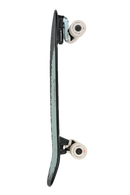 Globe Frothy surfskate in Sea Saw, brede korte wheelbase surfskate 10 inch breed met Slant Magnesium Surf Skate trucks Globe 65mm 83a Conical Cruiser wielen clear griptape en paint dipped deck afwerking, verkrijgbaar bij Revert 95 Haarlem