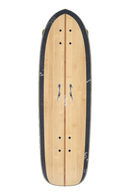 Globe Blazer Fuego 29 cruiserboard in Bamboo Green, Resin-7 Hard Rock Maple met bamboe toplaag 8.75 inch breed Tensor ATG trucks Globe Dozer 61mm 83a wielen en clear griptape, verkrijgbaar bij Revert 95 Haarlem