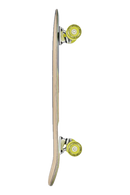 Globe Blazer Fuego 29 cruiserboard in Bamboo Green, Resin-7 Hard Rock Maple met bamboe toplaag 8.75 inch breed Tensor ATG trucks Globe Dozer 61mm 83a wielen en clear griptape, verkrijgbaar bij Revert 95 Haarlem