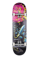 Globe G1 Where To Next Complete Skateboard, Resin-7 hard rock maple deck met full concave, Tensor alloy trucks en ABEC 7 lagers, 8,375 inch, verkrijgbaar bij Revert 95 Haarlem