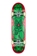 Globe Punter Animal Collector 9.125 inch Complete Skateboard, semi-football shape bowl board met Resin-7 hard rock maple deck, Tensor ATG magnesium trucks en Punter bowl wielen, artwork van Keith Shore, verkrijgbaar bij Revert 95 Haarlem
