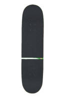Globe G1 Posi-Dip Black/Green Complete Skateboard, Resin-7 hard rock maple deck met full concave, Tensor alloy trucks en ABEC 7 lagers, 8,25 inch, verkrijgbaar bij Revert 95 Haarlem