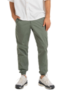 Reell Reflex Original Light Weight broek, lichtgewicht Flex Twill tapered fit met vijf-pocket design en elasticated drawstring waistband verkrijgbaar in Light Olive en Deep Black, verkrijgbaar bij Revert 95 Haarlem
