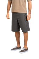 Reell Loose Flex Chino PC broek in Vulcan Grey, loose fit chino van dubbel geverfd polycotton met chino-details en subtiele Reell branding, verkrijgbaar bij Revert 95 Haarlem