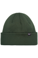 Reell Denim Beanie in donkergroen, voorkant