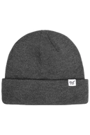 Reell Denim Beanie in donkergrijs, voorkant