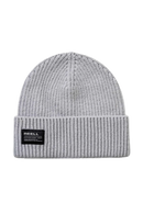 Reell Denim Loop Beanie in lichtgrijs, voorkant