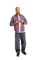 Reell Denim Baggy Mid Grey Used, achterkant
