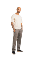 Reell Reflex Loose Chino Mono Check, achterkant