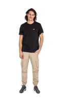 De Reell Reflex Cargo LW bij Revert 95. Lichtgewicht Flex Twill, tapered fit en vier zakken. Verkrijgbaar in Black, Light Olive en Beige. Bestel online of haal af in Haarlem.