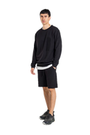 Reell Surface Short in Waffle colorways, 58% polyester 39% katoen 3% elastaan waffle stof short met elastische drawstring taille achterzakken en minimalistisch Reell branding label verkrijgbaar in Waffle Oatmeal, Waffle Chinois Green en Waffle Black, verkrijgbaar bij Revert 95 Haarlem