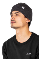 Reell Denim Beanie in donkergrijs, achterkant