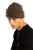 Reell Denim Beanie in aardebruin, achterkant