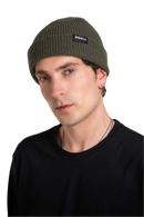 Reell Denim Dock Beanie in kevergroen, achterkant