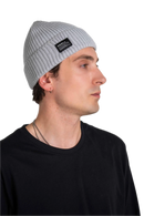 Reell Denim Loop Beanie in lichtgrijs, achterkant
