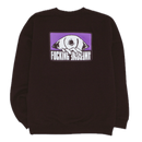 Fucking Awesome Eye Patch Crewneck Sweater in de kleur Black, verkrijgbaar bij Revert 95 Haarlem
