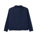 RVCA Panther Team Jacket in Navy met twill constructie en ritssluiting, verkrijgbaar bij Revert 95 Haarlem