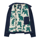 RVCA Panther Team Jacket in Navy met twill constructie en ritssluiting, verkrijgbaar bij Revert 95 Haarlem