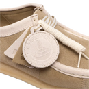 Clarks Originals Wallabee Maple Stripe suède schoen in maple kleur met crêpezool en stripe detail