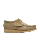 Clarks Originals Wallabee in Maple Suede met premium Stead's suède bovenwerk, handgenaaide apron seam en natuurlijke pebble crêpezool, verkrijgbaar bij Revert 95 Haarlem