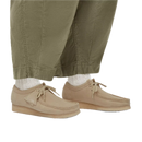 Clarks Originals Wallabee in Maple Suede met premium Stead's suède bovenwerk, handgenaaide apron seam en natuurlijke pebble crêpezool, verkrijgbaar bij Revert 95 Haarlem