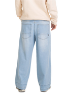 Reell Giant Baggy jeans in Light Blue Stone, oversized baggy fit met ultra-brede pijp, vergrote riemlussen en extra voering achterzakken, verkrijgbaar bij Revert 95 Haarlem