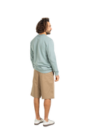 Reell Loose Flex Chino Short PC in Dark Sand, loose fit knielengte short met chino-details, verkrijgbaar bij Revert 95 Haarlem