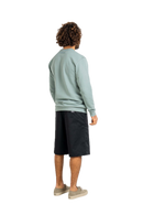 Reell Loose Flex Chino Short PC in Deep Black, loose fit knielengte short met chino-details, verkrijgbaar bij Revert 95 Haarlem