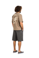 Reell Loose Flex Chino PC broek in Vulcan Grey, loose fit chino van dubbel geverfd polycotton met chino-details en subtiele Reell branding, verkrijgbaar bij Revert 95 Haarlem