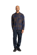Reell Denim Freeman Shirt Check Brown/Navy foto 4