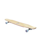 Impala Muse Dancing Longboard met MakeMe Unfazed artwork van Haein Jeong, 48.5 inch bamboe maple longboard met fiberglas flex, 180mm Slant trucks en 165mm/78A wielen, volledig gemonteerd, verkrijgbaar bij Revert 95 Haarlem