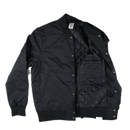 Revert 95 Clean Machine Bomber Jacket – college bomber van gerecycled polyester met quilted padding en YKK snap dome closure