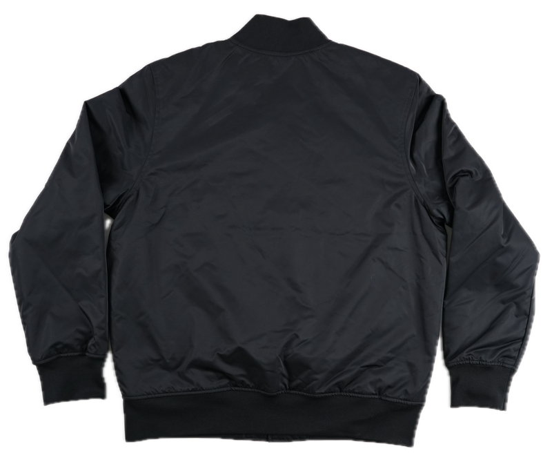 Revert 95 Clean Machine Bomber Jacket – college bomber van gerecycled polyester met quilted padding en YKK snap dome closure