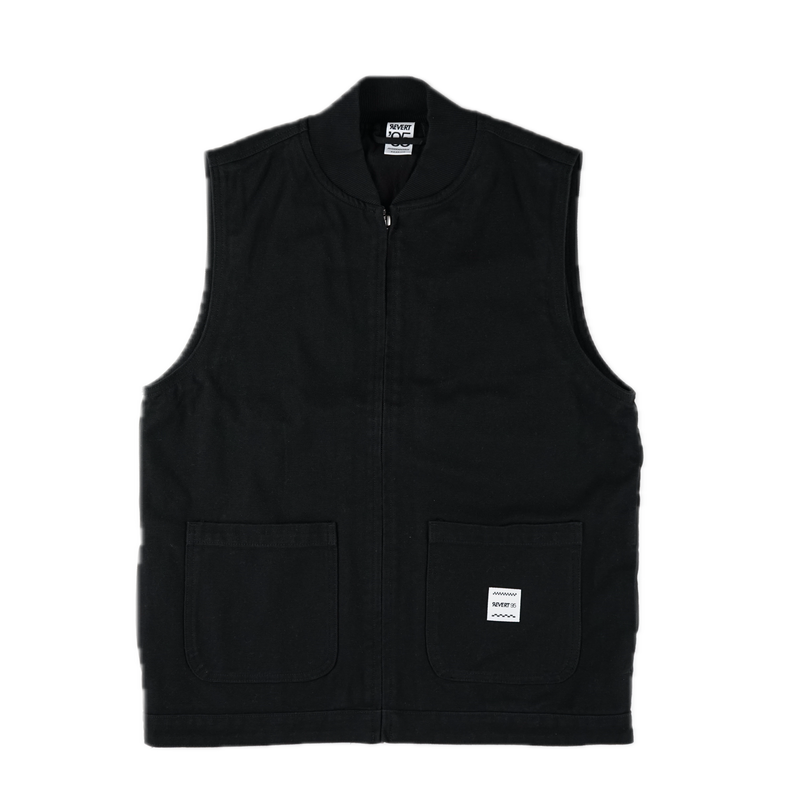 Revert 95 Classic Heavy Duty Work Vest – canvas work vest van cotton duck canvas met polyester blanket lining en Revert 95 branding
