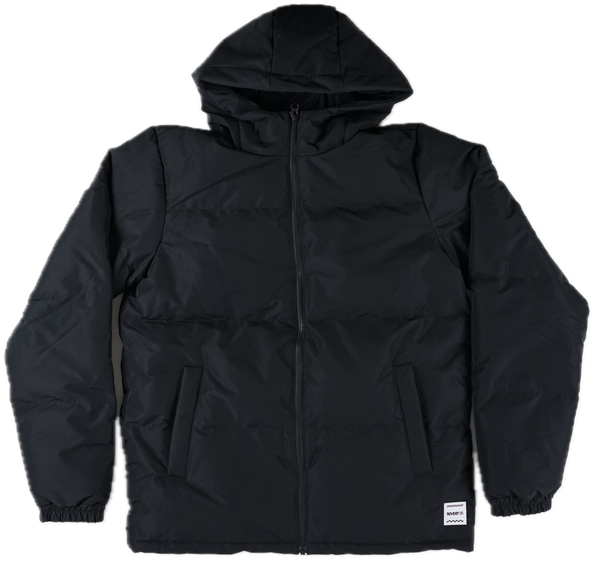 Revert 95 Big Puffer Hooded Jacket – oversized puffer jas van gerecycled polyester met 80/20 down-feather fill en RDS-gecertificeerd 630 Fill Power