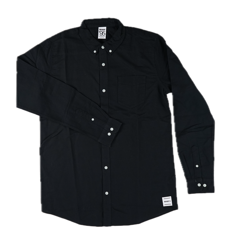 Revert 95 Always Good Oxford Shirt – tijdloos Oxford overhemd met Revert 95 branding en button-down kraag