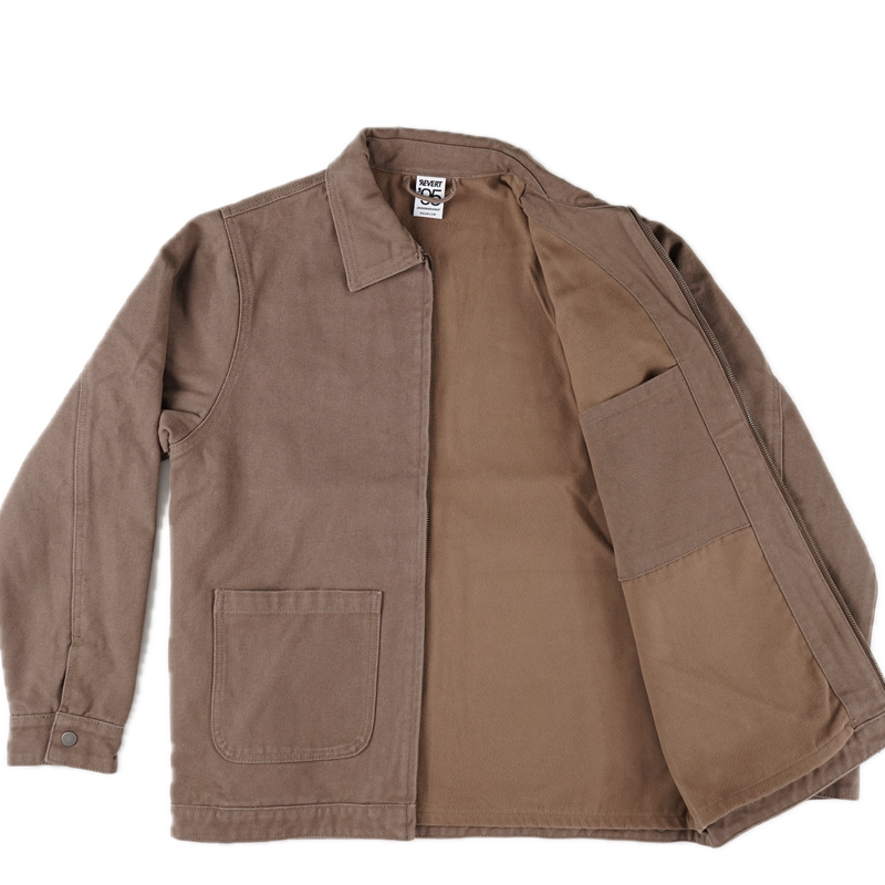 Revert 95 Classic Heavy Duty Work Jacket – canvas work jacket van heavy weight cotton duck canvas met blanket lining en padded sleeves