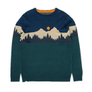 Kavu Highline Sweater in Mountain Stripe, vooraanzicht