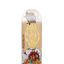 Toy Machine x Revert 95 Welcome To Hell Limited Deck, 7-laags Canadees esdoornhout met Symmetrica concave en artwork door Ed Templeton, verkrijgbaar in 8.0 en 8.25 in natural en paarse colorway, inclusief gratis griptape, verkrijgbaar bij Revert 95 Haarlem
