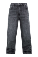 Reell Denim Baggy Mid Grey Used, detail zakken