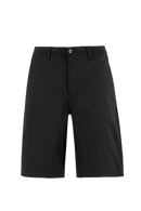 Reell Loose Flex Chino Short PC in Deep Black, loose fit knielengte short met chino-details, verkrijgbaar bij Revert 95 Haarlem